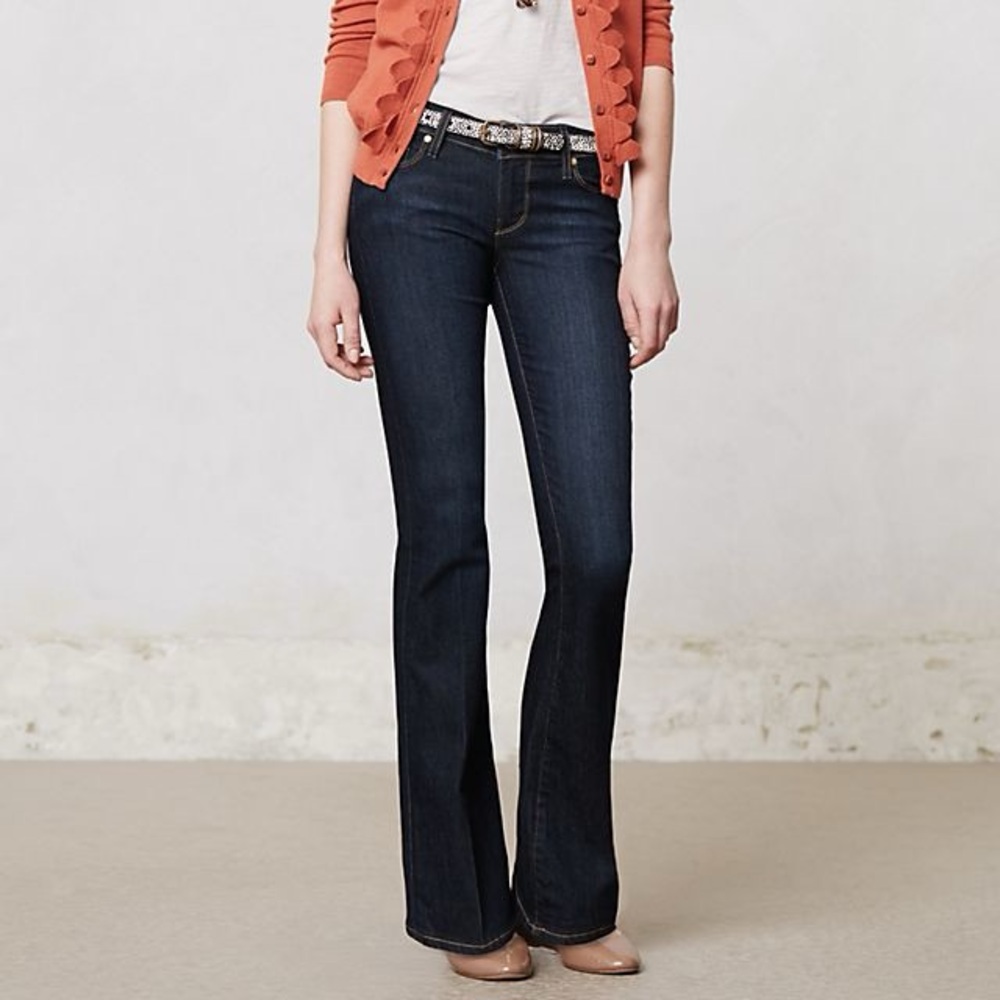 Paige dark skyline bootcut jeans size 26 petite